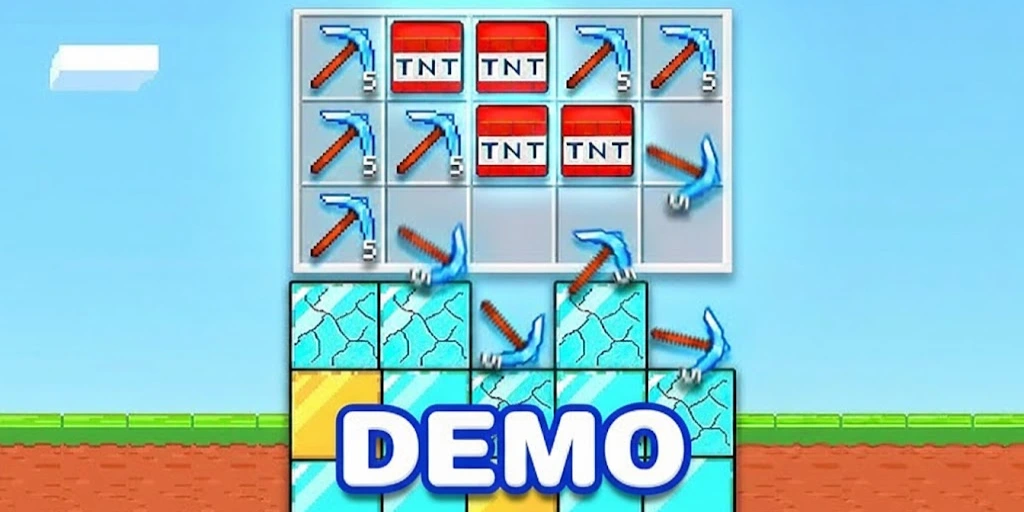 Mine Drop Demo - slot w stylu Minecrafta za darmo