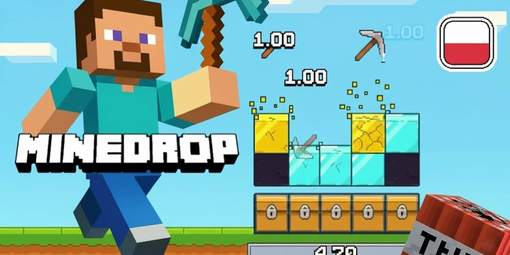 MineDrop - grafika i atmosfera gry